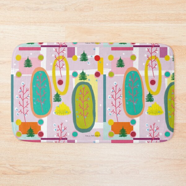 Item preview, Tree and fir trees graphic pattern designed and sold by Karine-Anglade.