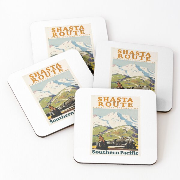 Item preview, retro iconic Shasta Route designed and sold by CorasPosters.
