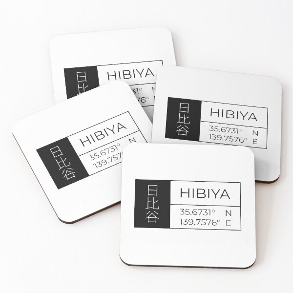 Item preview, Hibiya -Latitude and Longitude designed and sold by Heedee Design.