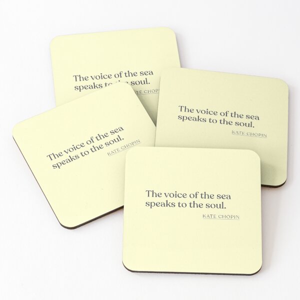 Item preview, Kate Chopin - The voice of the sea speaks to the soul. designed and sold by BookQuoteMerch.