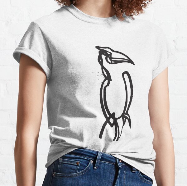 Rufous Hornbill Classic T-Shirt
