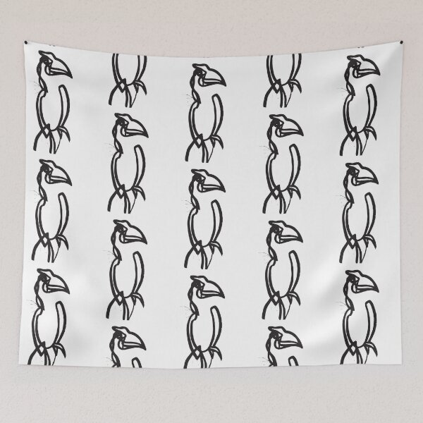 Item preview, Rufous Hornbill designed and sold by Aissa Domingo.