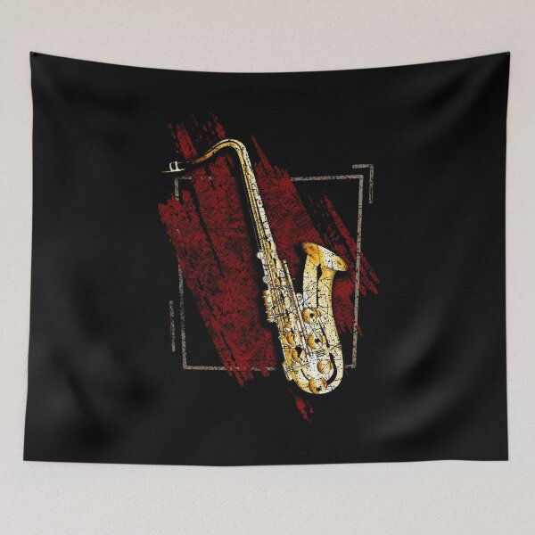 Item preview, Awesome Cute Saxophone Design designed and sold by EverythingKawai.