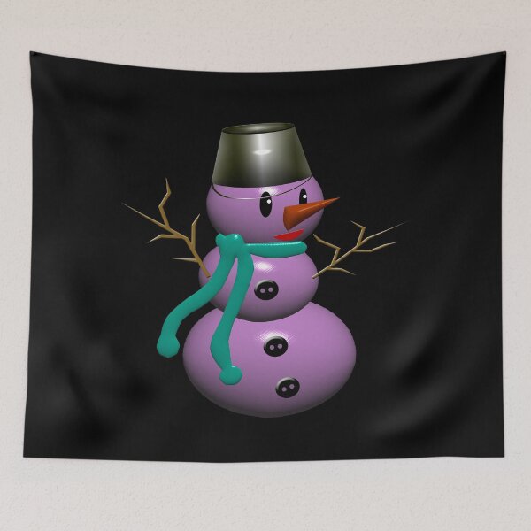 Item preview,  Snowman with blue scarf designed and sold by Galina Kostyaeva.