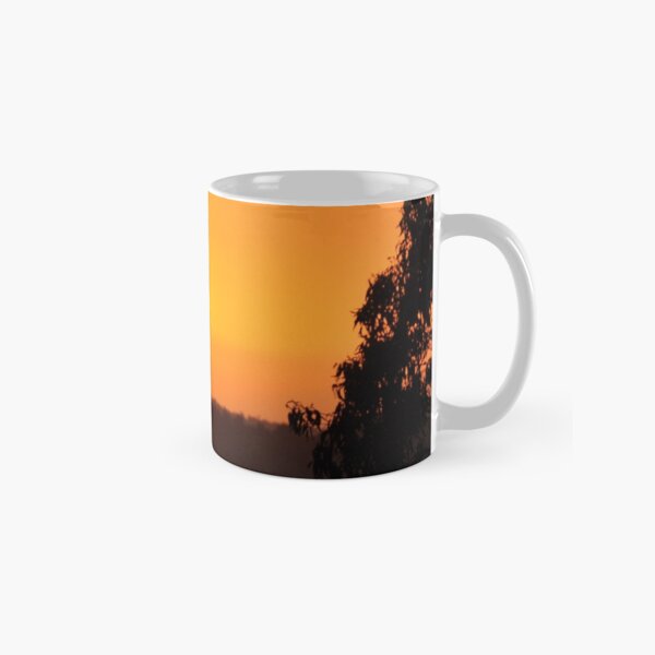 Sunset from the Mount Burnett Observatory Classic Mug