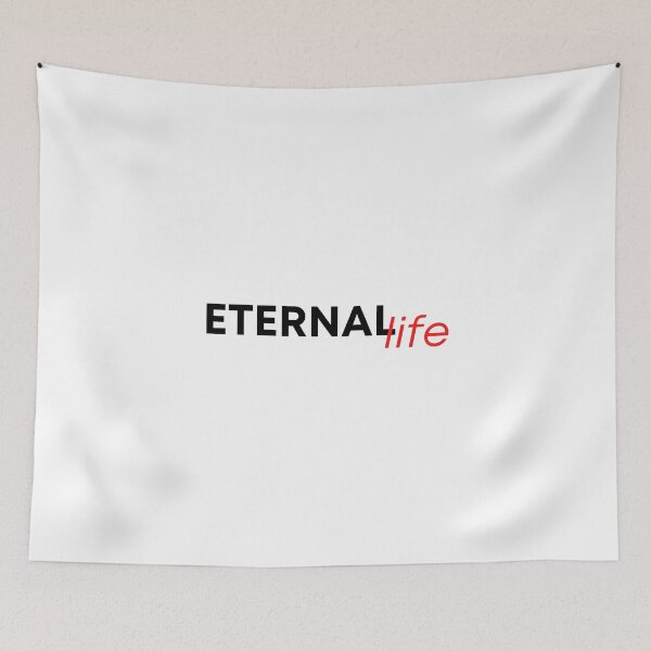 Item preview, Christian design Eternal life or eternal 4 life....you decide! designed and sold by pureheartvision.