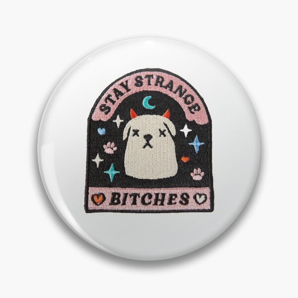 Item preview, Stay Strange Sticker designed and sold by designolo.