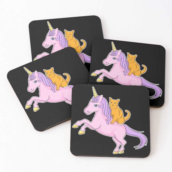 Item preview, Colorful Cat and Unicorn designed and sold by EverythingKawai.