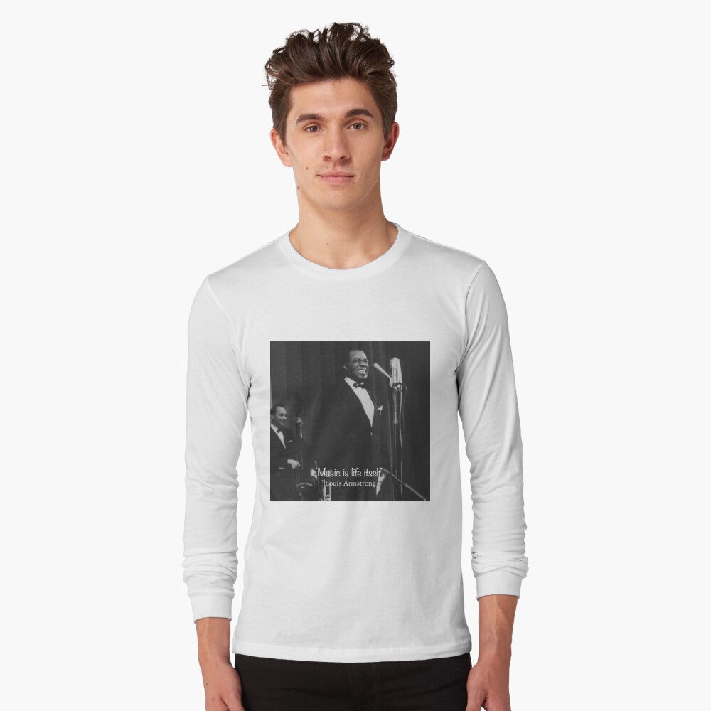 Louis Armstrong Long Sleeve T-Shirt