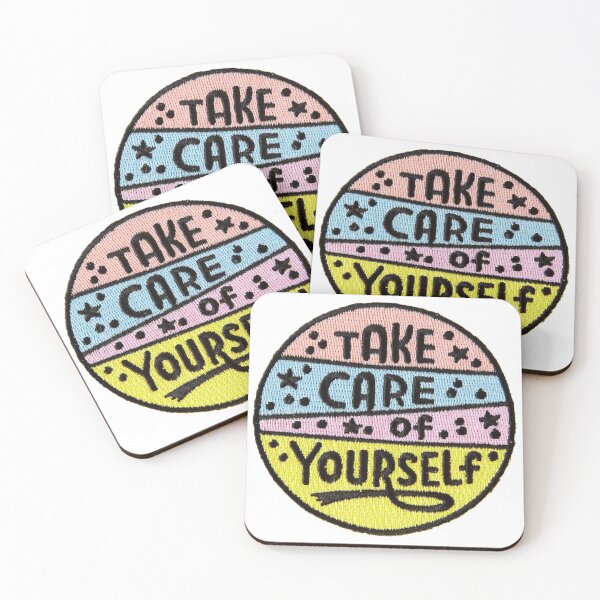 Item preview, Take Care Of Yourself Sticker designed and sold by designolo.