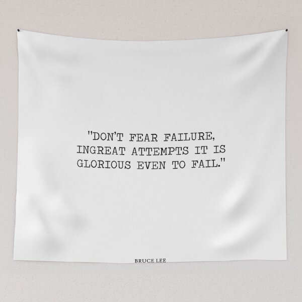Item preview, Dont Fear Failure Quote Art Design Inspirational designed and sold by vividpixelusa.