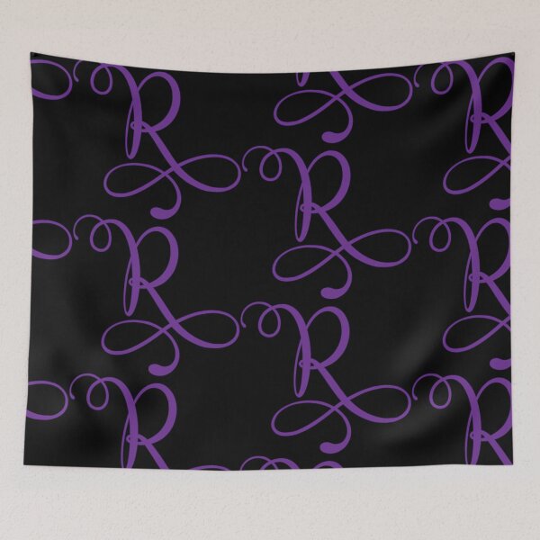 Item preview, Monogrammed Letter R in Purple  designed and sold by PurpleAdventure.