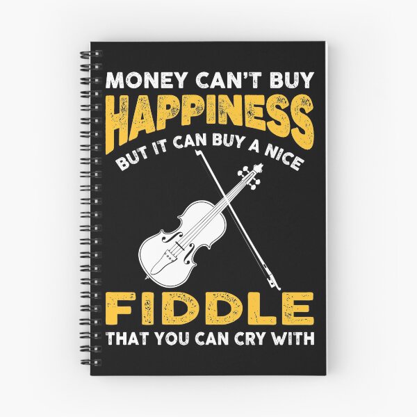 Item preview, Money Cant Buy Happiness Funny Fiddle Player designed and sold by B-RAD-Designs.
