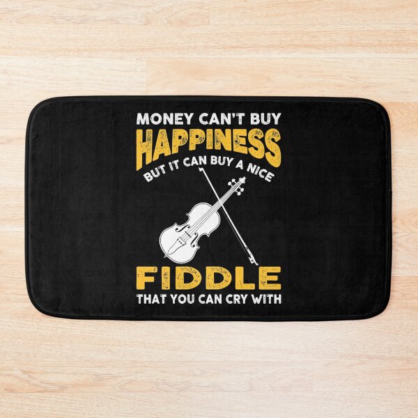 Item preview, Money Cant Buy Happiness Funny Fiddle Player designed and sold by B-RAD-Designs.