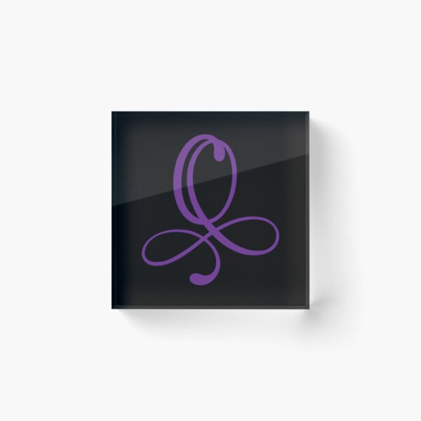 Item preview, Monogrammed Letter Q in Purple  designed and sold by PurpleAdventure.