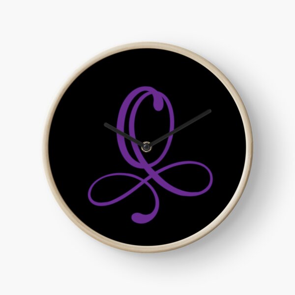 Item preview, Monogrammed Letter Q in Purple  designed and sold by PurpleAdventure.