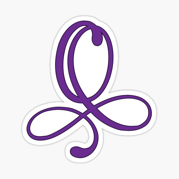 Item preview, Monogrammed Letter Q in Purple  designed and sold by PurpleAdventure.