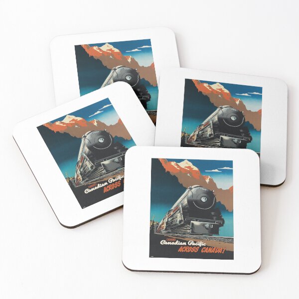 Item preview, retro iconic Across Canada designed and sold by CorasPosters.