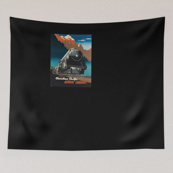 Item preview, retro iconic Across Canada designed and sold by CorasPosters.