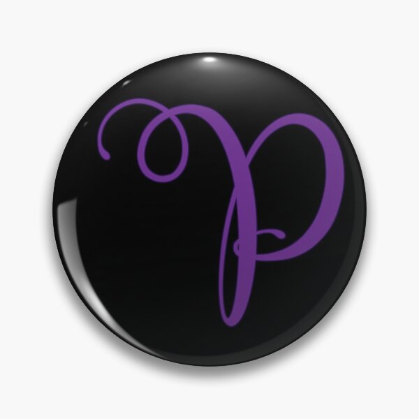 Item preview, Monogrammed Letter P in Purple  designed and sold by PurpleAdventure.