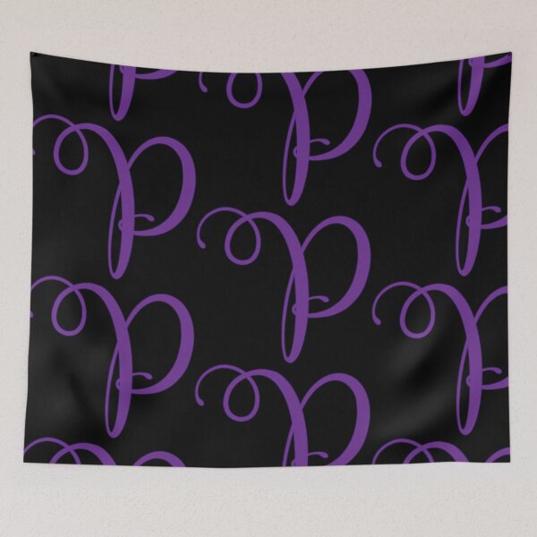 Item preview, Monogrammed Letter P in Purple  designed and sold by PurpleAdventure.