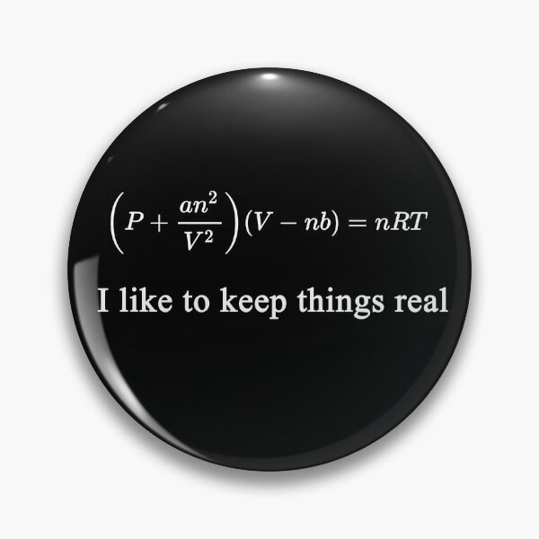 Item preview, Real Gaz of Van der Waals equation, thermodynamics and physics designed and sold by NoetherSym.