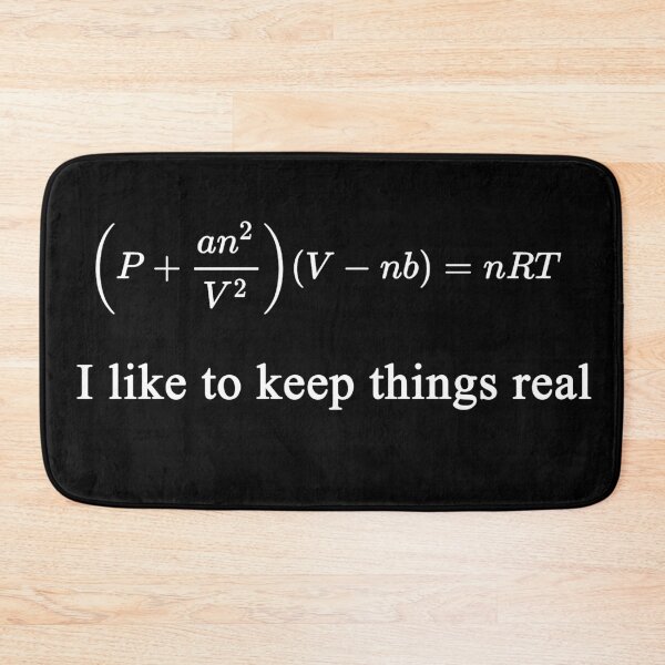 Item preview, Real Gaz of Van der Waals equation, thermodynamics and physics designed and sold by NoetherSym.