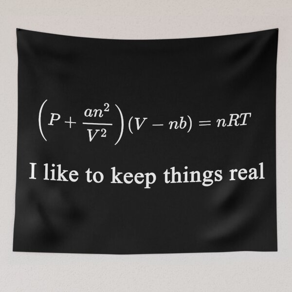 Item preview, Real Gaz of Van der Waals equation, thermodynamics and physics designed and sold by NoetherSym.