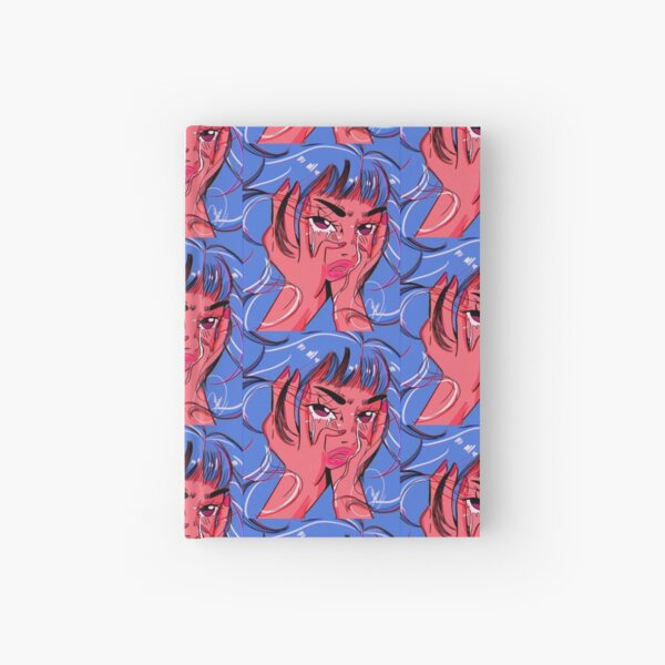 Pretty Tears ( Blue) Hardcover Journal
