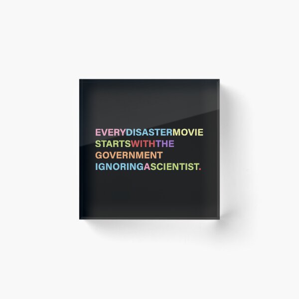 The Wisdom In Fiction Acrylic Block