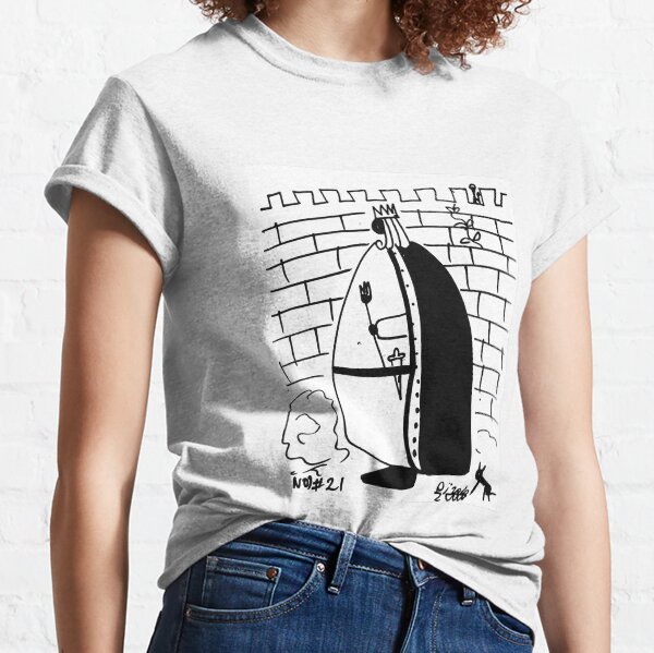 Fat king walking outside the walls Classic T-Shirt