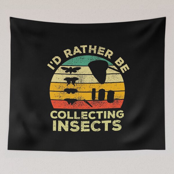 Item preview, I’d Rather Be Collecting Insects Vintage Gift For Insect Collectors designed and sold by JokeGysen.