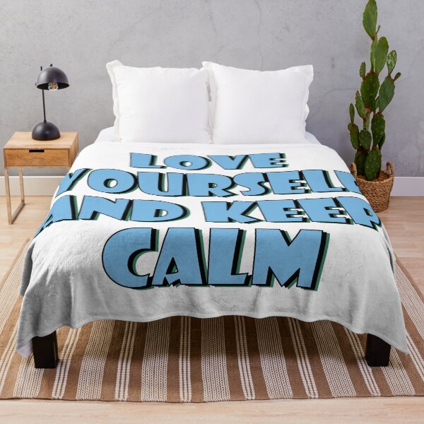 Item preview, Love yourself and keep calm. designed and sold by Mandala & More.