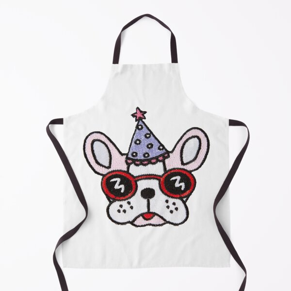 Item preview, Party Frenchie Sticker designed and sold by designolo.