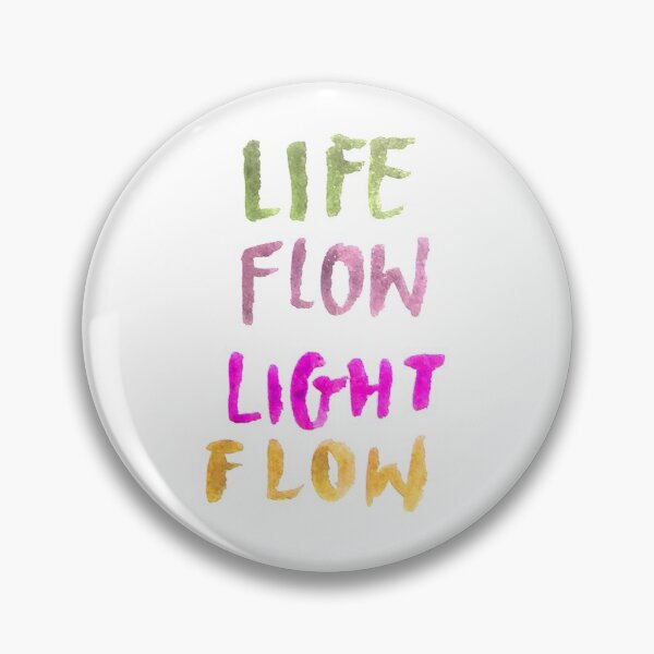 Item preview, Life flow light flow, yogi quota designed and sold by AniaPatterns.