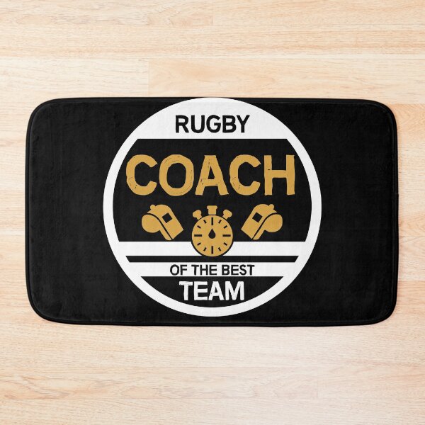 Item preview, Rugby Player Coach - Best Rugby  Coach - Thank You Rugby  Coach - Get Well Rugby  Coach - Rugby  Team Coach - Best Rugby Coach designed and sold by happygiftideas.