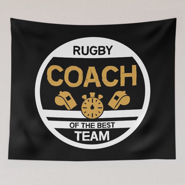 Item preview, Rugby Player Coach - Best Rugby  Coach - Thank You Rugby  Coach - Get Well Rugby  Coach - Rugby  Team Coach - Best Rugby Coach designed and sold by happygiftideas.
