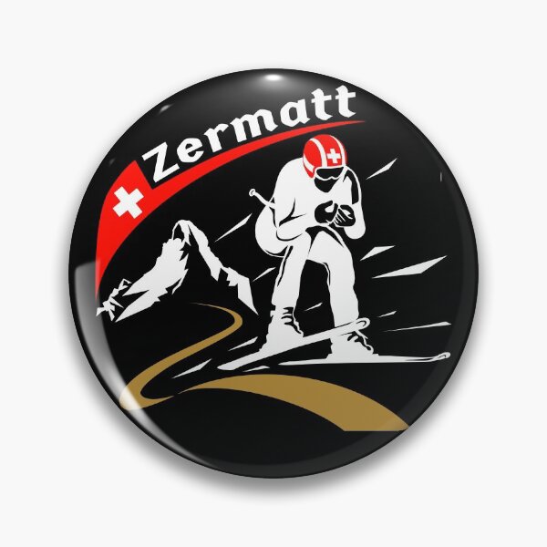 Item preview, Skiing | Downhill Skier | Zermatt | Ski designed and sold by Pentimore.
