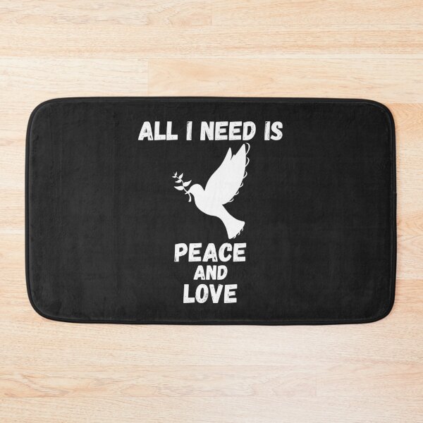 Item preview, All i need is peace and love designed and sold by MohitJain1109.