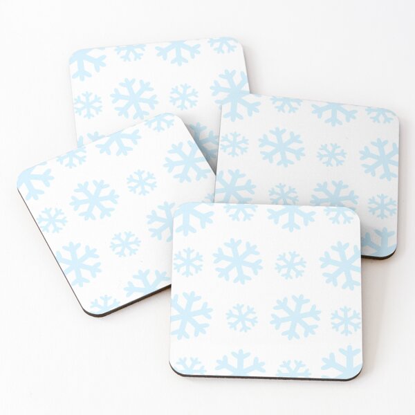 Item preview, Blue snowflakes pattern designed and sold by Pastel-PaletteD.