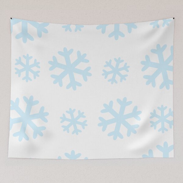 Item preview, Blue snowflakes pattern designed and sold by Pastel-PaletteD.