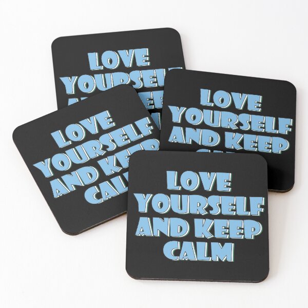 Item preview, Love yourself and keep calm 3 designed and sold by Mandala & More.