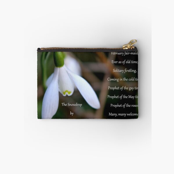 Item preview, The Snowdrop by Lord Alfred Tennyson designed and sold by AnnDixon.