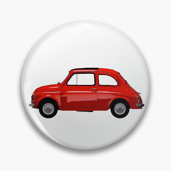 Item preview, Classic Red Italian car 500 designed and sold by PeterADesign.