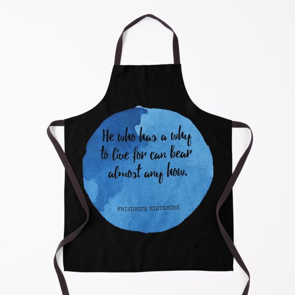 Item preview, Friedrich Nietzsche - He who has a why to live for can bear almost any how. designed and sold by SocraticQuotes.