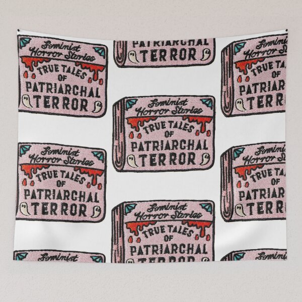 Item preview, Feminist Horror Stories Sticker designed and sold by designolo.