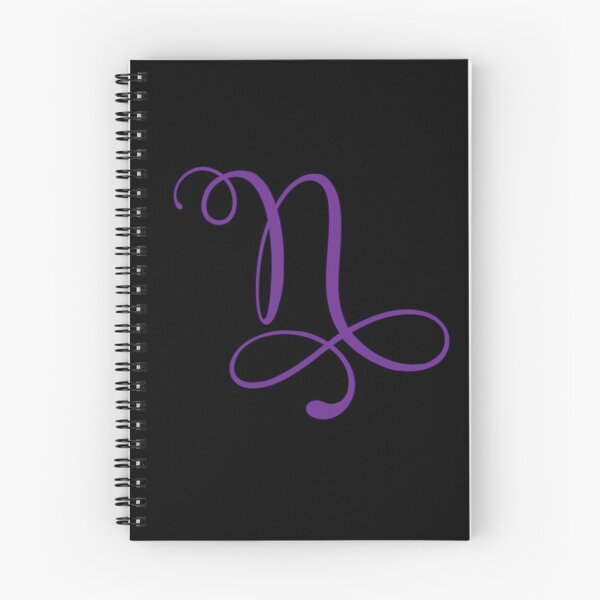 Item preview, Monogrammed Letter N in Purple  designed and sold by PurpleAdventure.