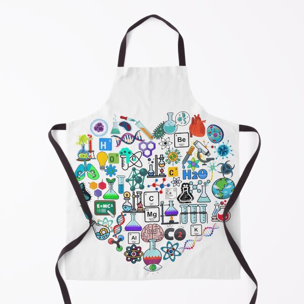 Item preview, Science Heart, Science Nerdy Gift, Colorful Scientist Present designed and sold by AmazingEcraft.