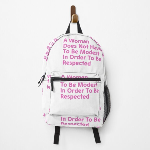 Item preview, A Woman Does Not Have To Be Modest In Order To Be Respected designed and sold by taddd.