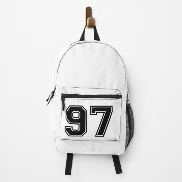 Item preview, Ninety seven black Jersey number 97 seventh  designed and sold by Greenfieldlogo.